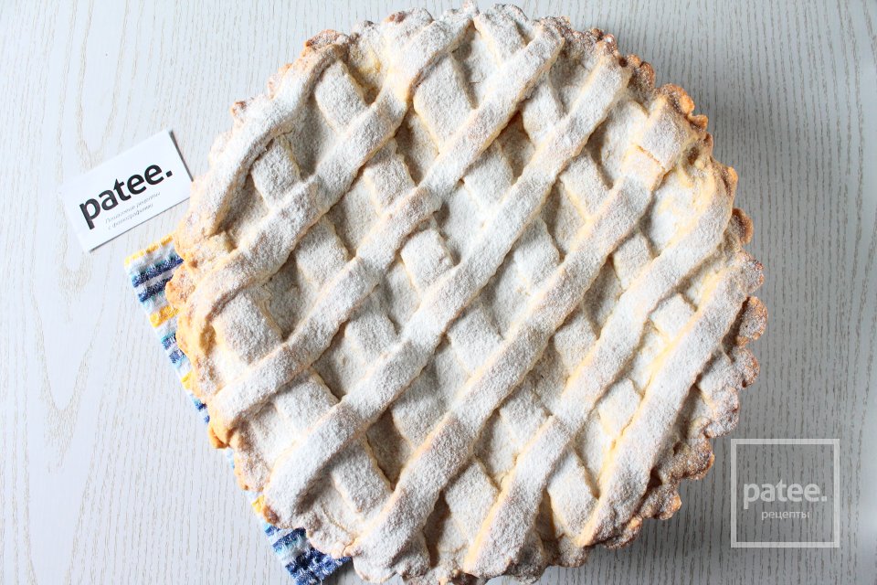 Яблочный пирог с пудинговым кремом - Шаг 12