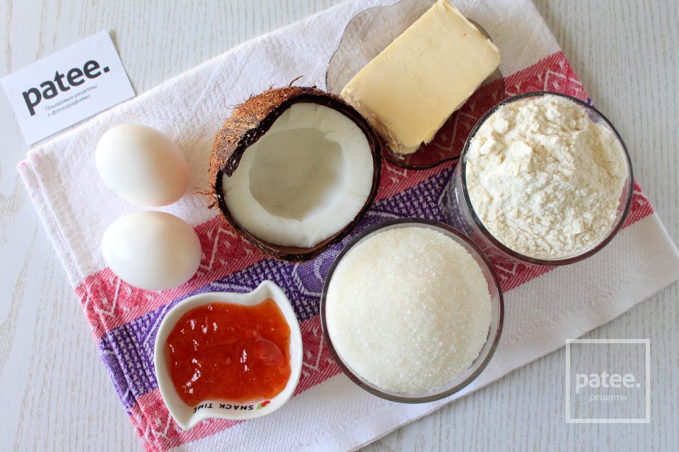 Кокосовое печенье - Шаг 1