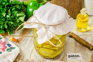 Острые кабачки на зиму