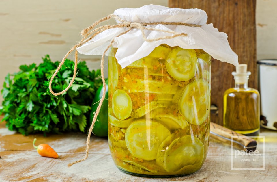 Острые кабачки на зиму - Шаг 18