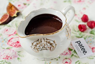 Зеркальная шоколадная глазурь