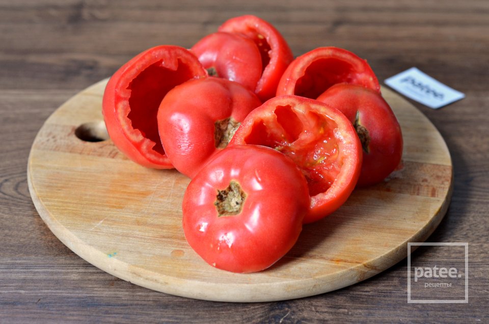 Помидоры фаршированные мясным фаршем и булгуром - Шаг 3