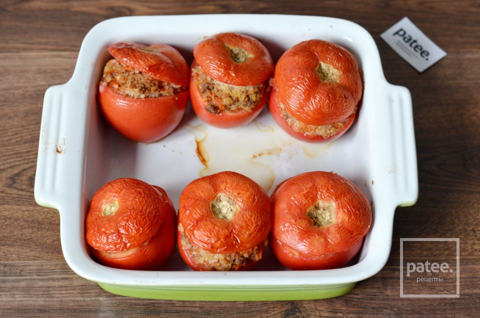 Помидоры фаршированные мясным фаршем и булгуром - Шаг 17
