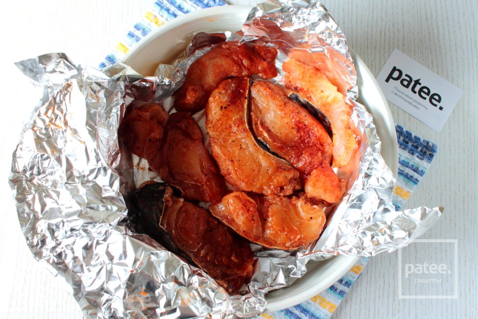 Сом с пряным рисом в мультиварке - Шаг 6