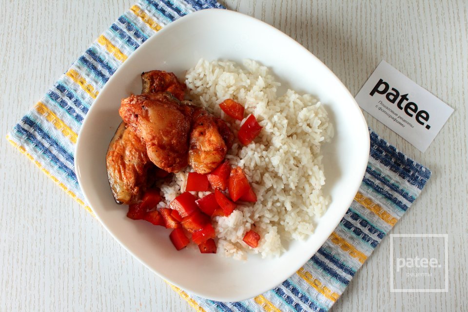 Сом с пряным рисом в мультиварке - Шаг 11