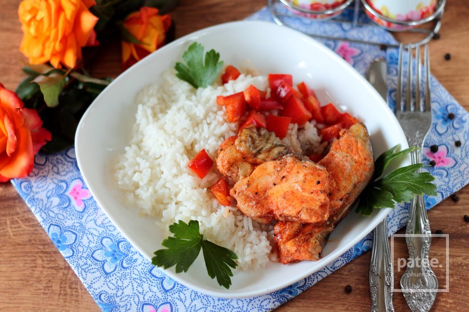 Сом с пряным рисом в мультиварке - Шаг 12