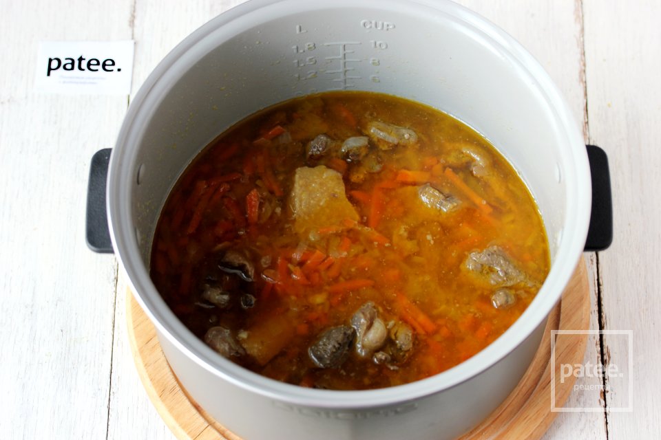 Плов с уткой в мультиварке - Шаг 10