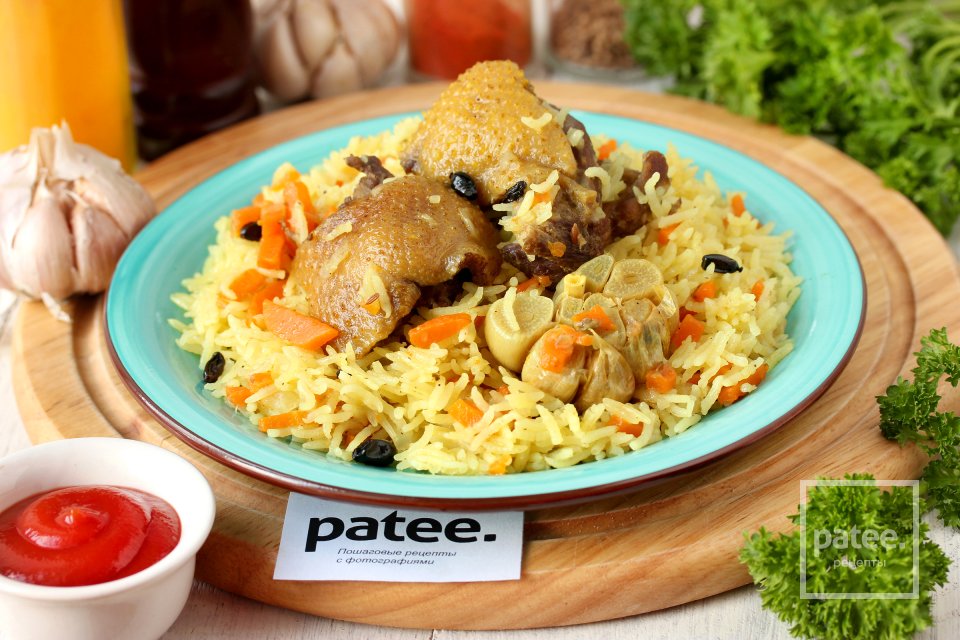 Плов с уткой в мультиварке - Шаг 16