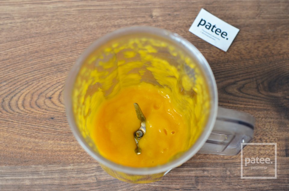 Корзиночки с манговым кремом и запеченной меренгой - Шаг 6