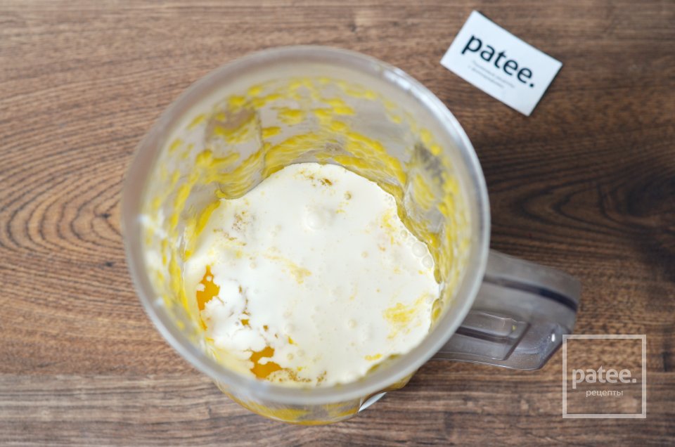 Корзиночки с манговым кремом и запеченной меренгой - Шаг 7