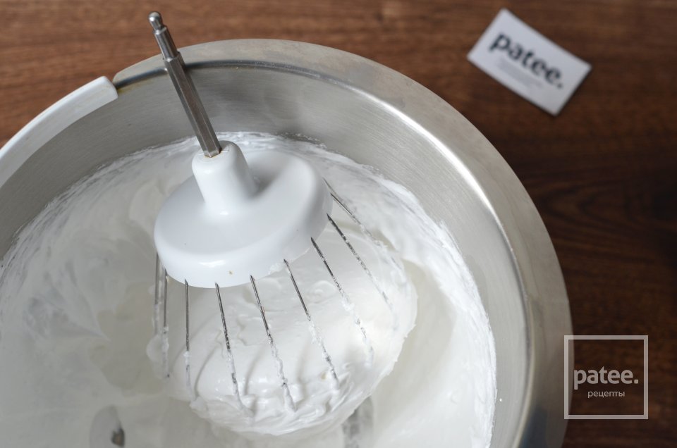 Корзиночки с манговым кремом и запеченной меренгой - Шаг 13