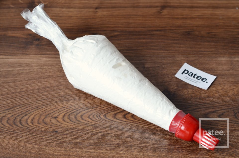 Корзиночки с манговым кремом и запеченной меренгой - Шаг 14