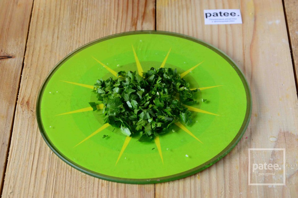 Закусочные тарталетки с салатом - Шаг 6