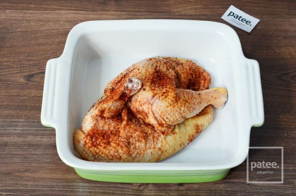 Курица запеченная с паприкой и овощами - Шаг 3