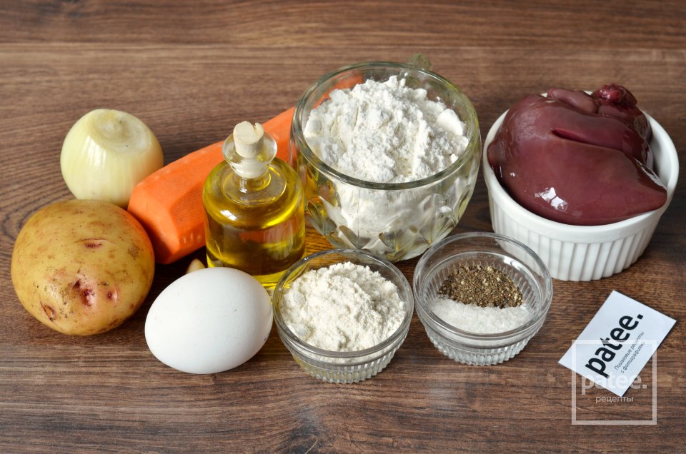 Картофельные зразы с печенью - Шаг 1