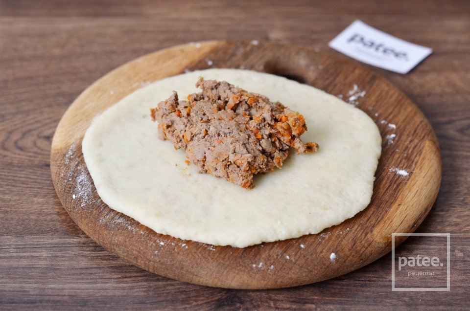 Картофельные зразы с печенью - Шаг 13