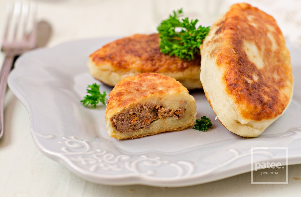 Картофельные зразы с печенью - Шаг 19