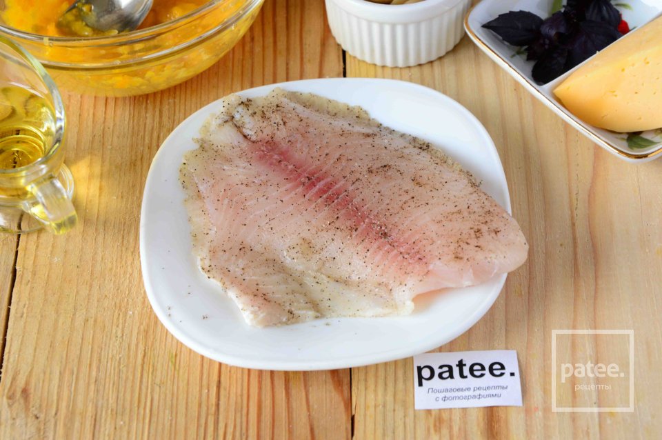 Тилапия в цитрусовом маринаде - Шаг 4