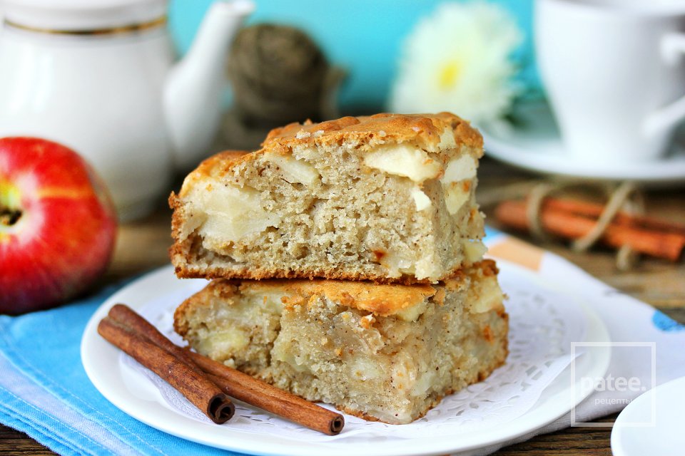 Яблочный пирог с корицей и коньяком - Шаг 14