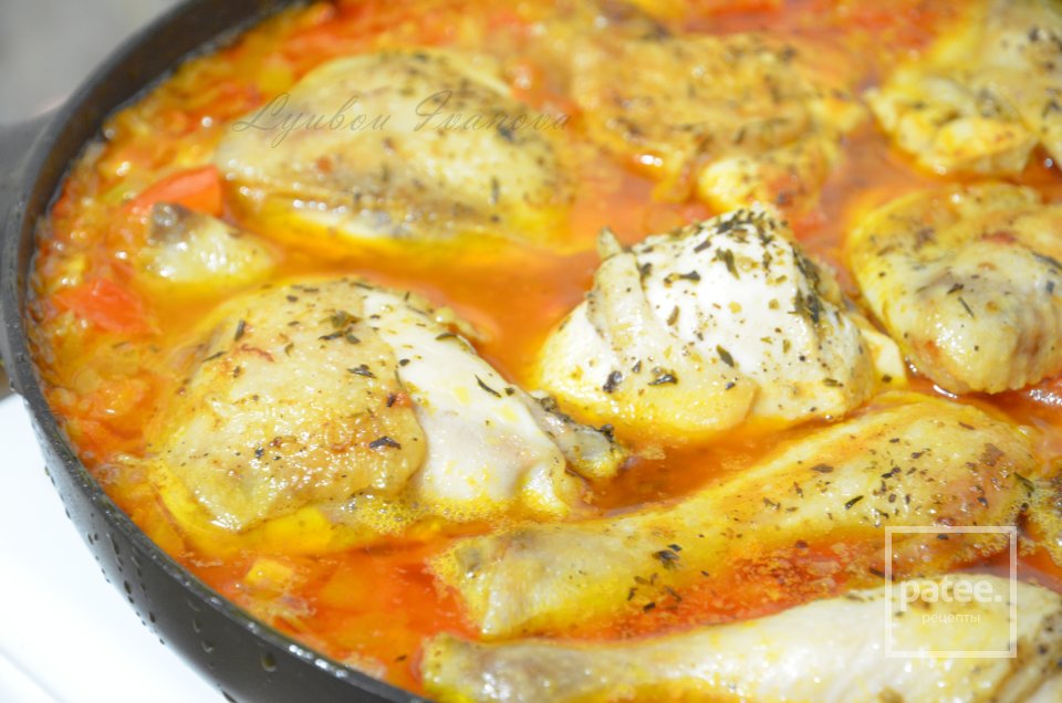 Курица в томате - Шаг 4