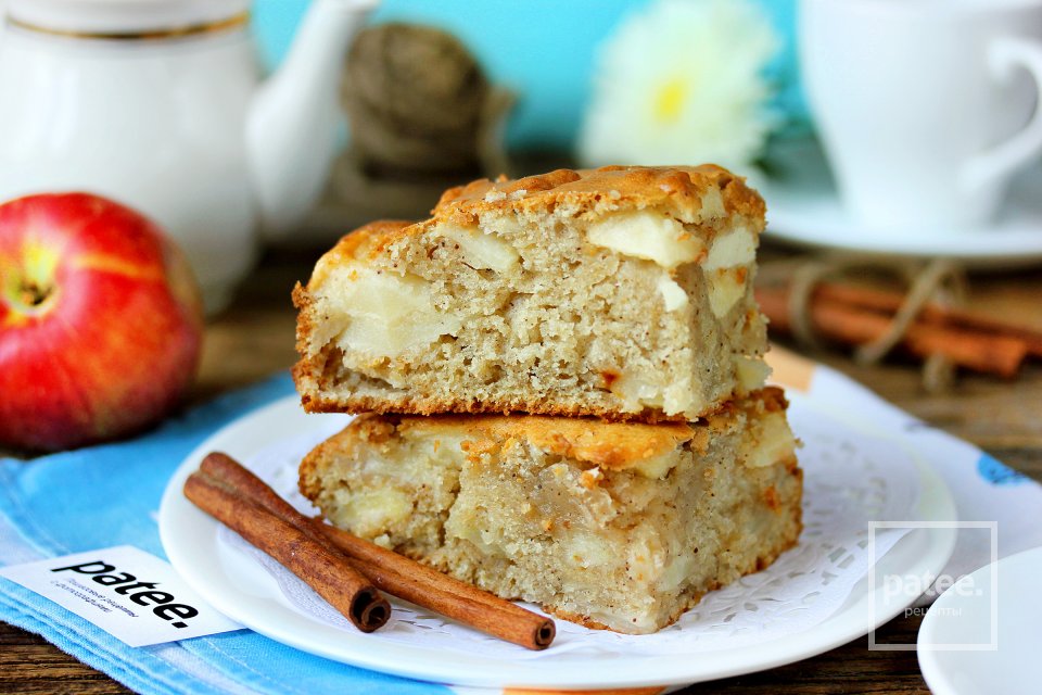 Яблочный пирог с корицей и коньяком - Шаг 13