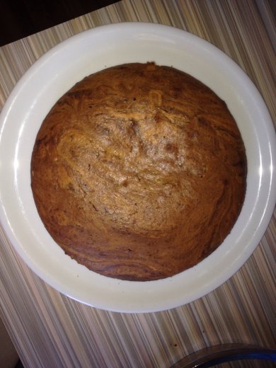 Мраморный пирог с шоколадной глазурью - Шаг 4