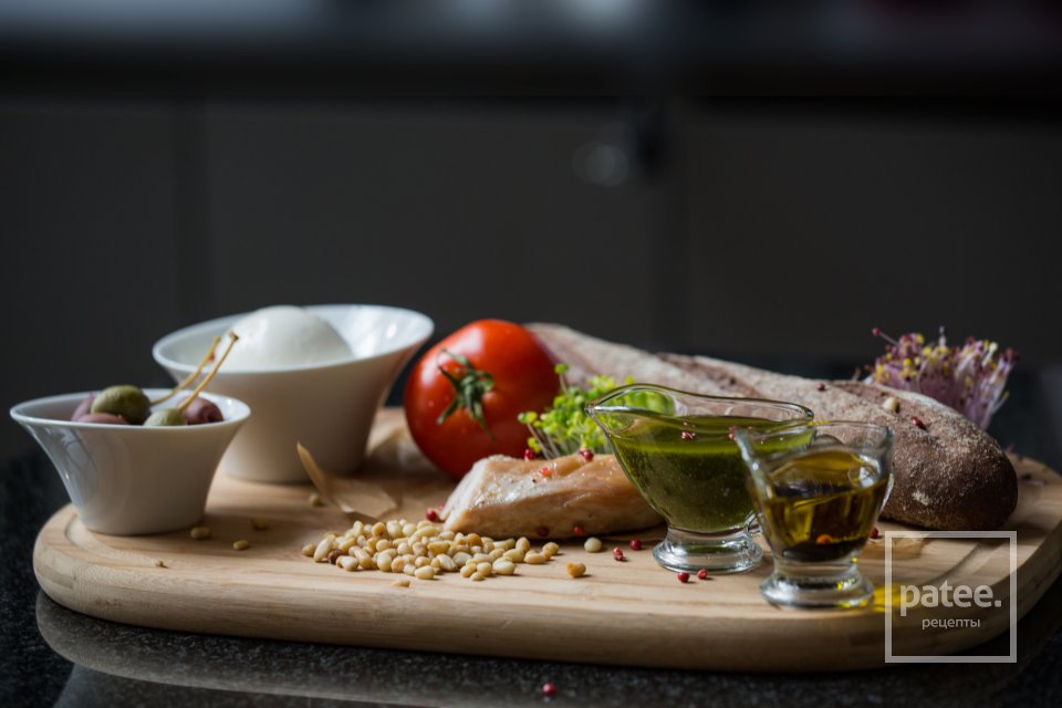 Бутерброд с курицей конфи - Шаг 1