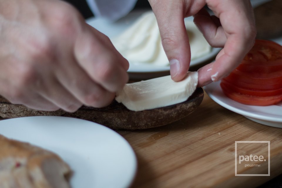 Бутерброд с курицей конфи - Шаг 10