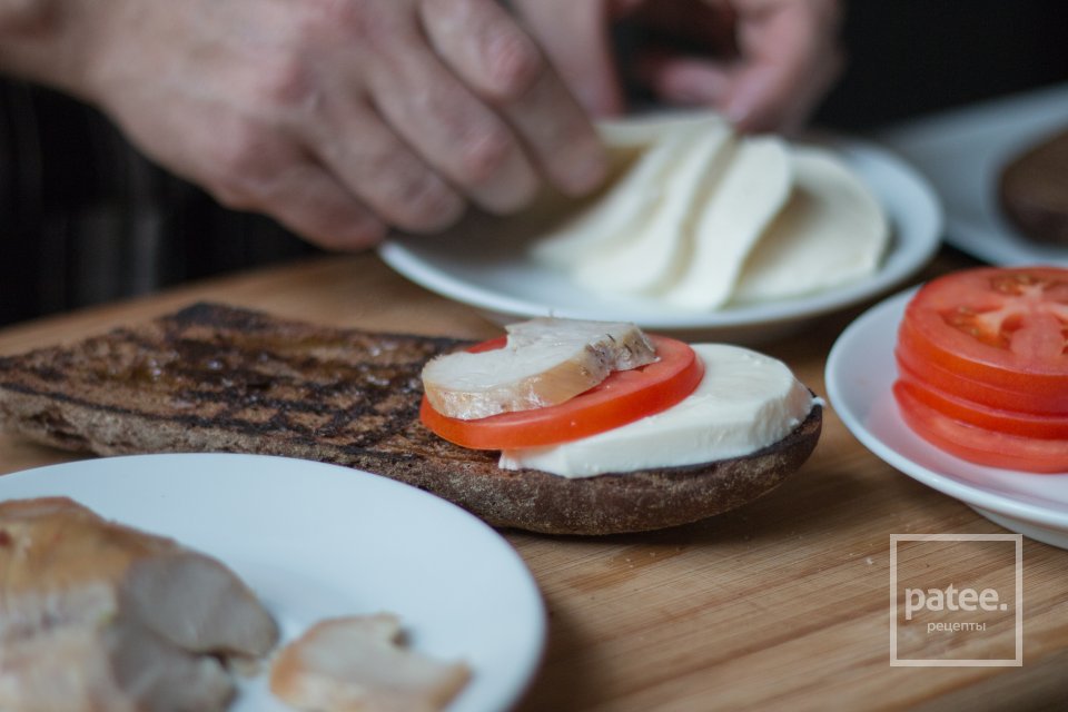 Бутерброд с курицей конфи - Шаг 12