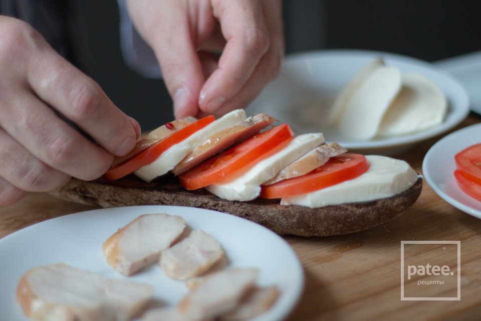 Бутерброд с курицей конфи - Шаг 13