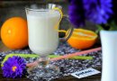Бананово-апельсиновый молочный коктейль