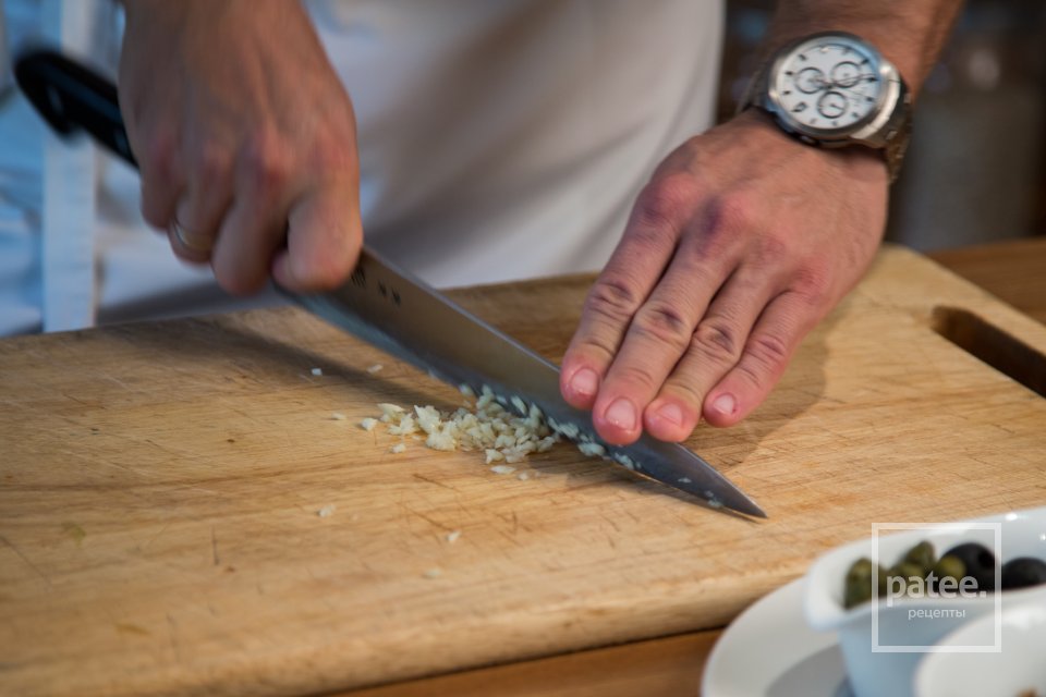 Соус с анчоусами - Шаг 2