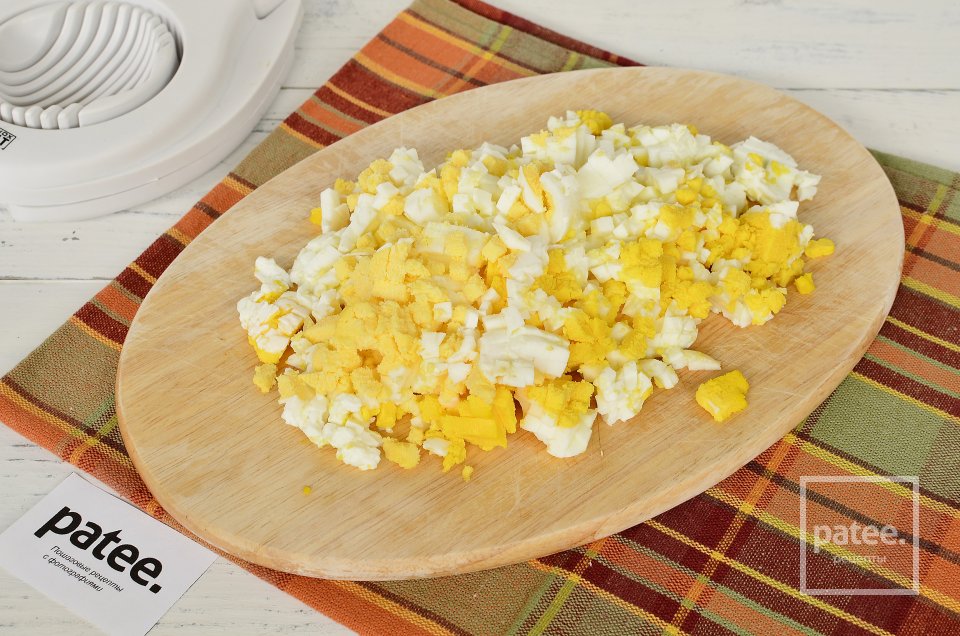 Сырные корзинки с курицей и грибами - Шаг 12