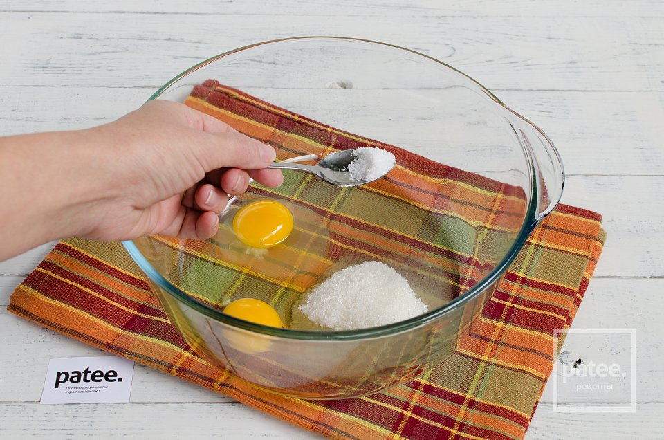 Заварные блины на кефире - Шаг 3