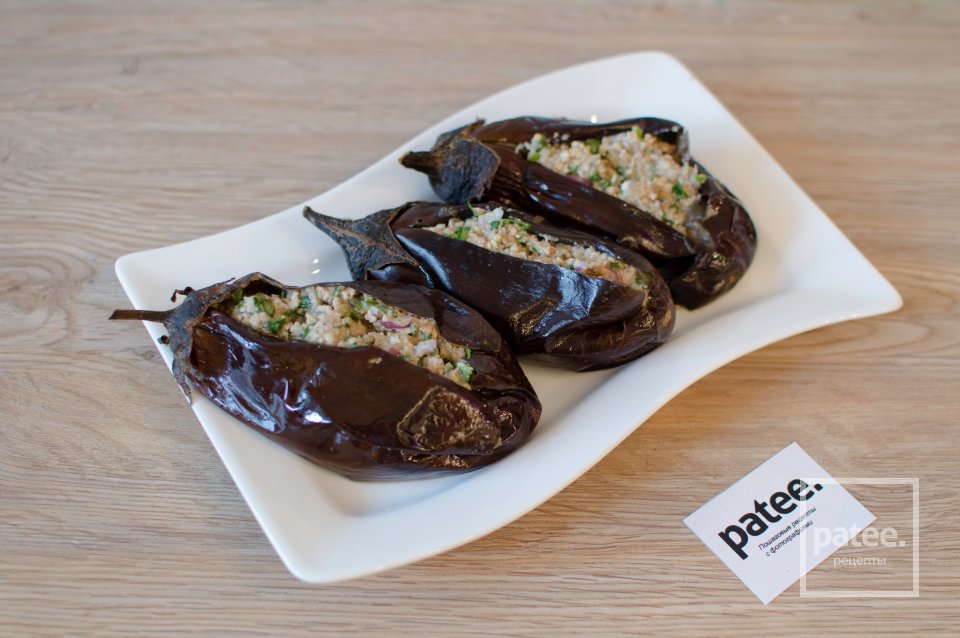 Баклажаны с грецкими орехами и зеленью - Шаг 14