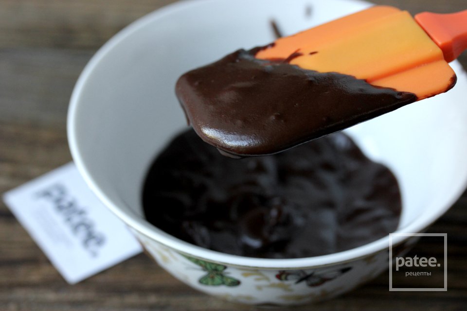 Тыквенный торт Паутинка на Хэллоуин - Шаг 20