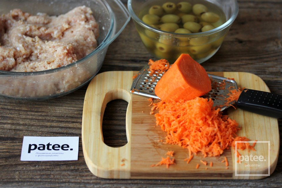 Куриные шарики в красном соусе Глаза на Хэллоуин - Шаг 7