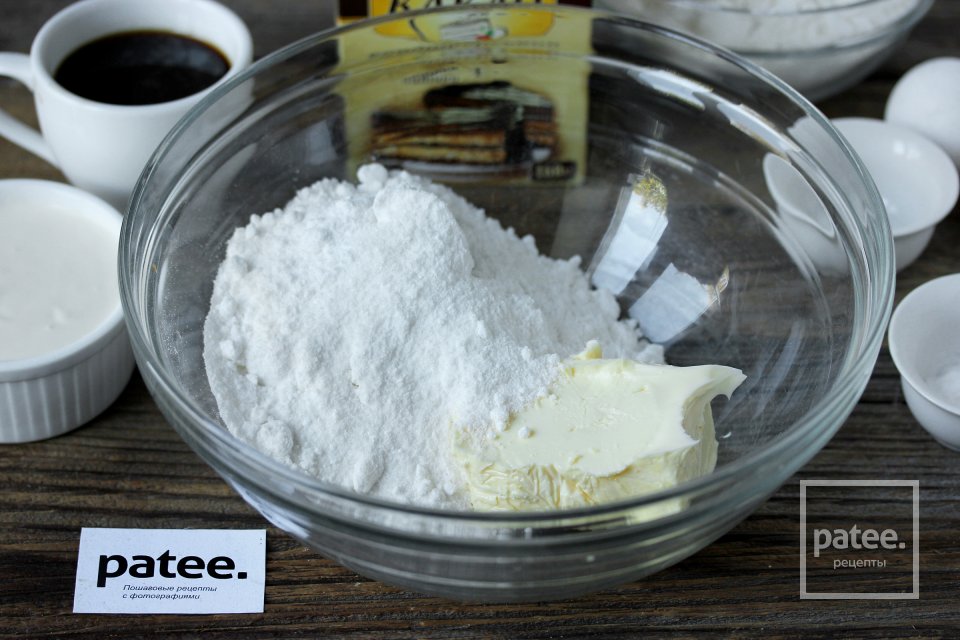 Шоколадно-кофейные кексы с кремом на Хэллоуин - Шаг 3