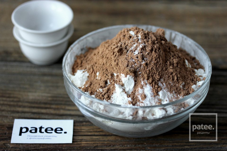 Шоколадно-кофейные кексы с кремом на Хэллоуин - Шаг 5