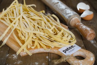 Делаем пасту Фетучини дома