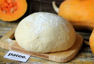 Тыквенное тесто для пиццы