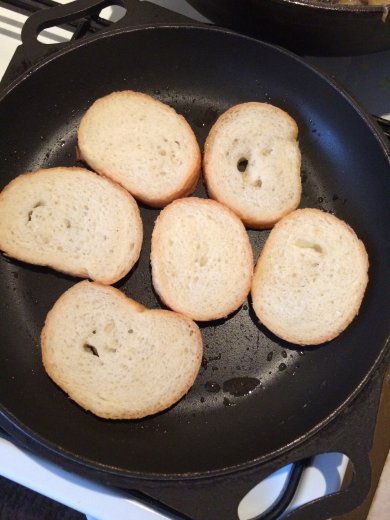 Бутерброды с гранатом - Шаг 1