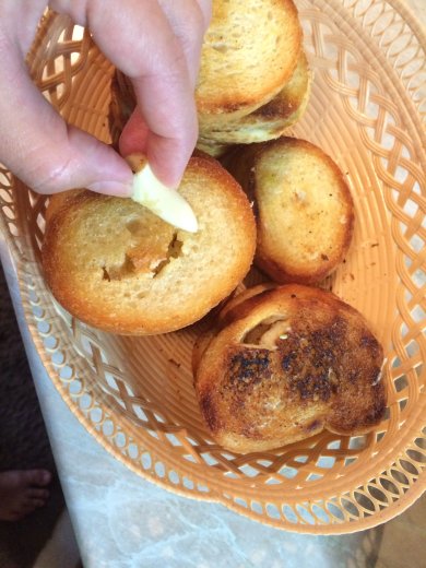 Бутерброды с гранатом - Шаг 2