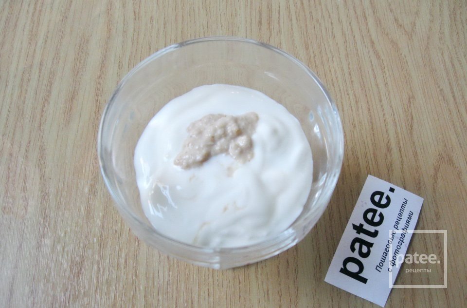 Оладьи с соленой форелью - Шаг 9