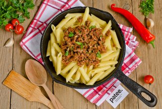 Макароны по-флотски с фаршем из говядины