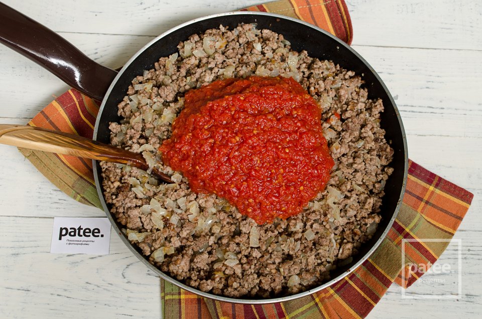 Макароны по-флотски с фаршем из говядины - Шаг 8