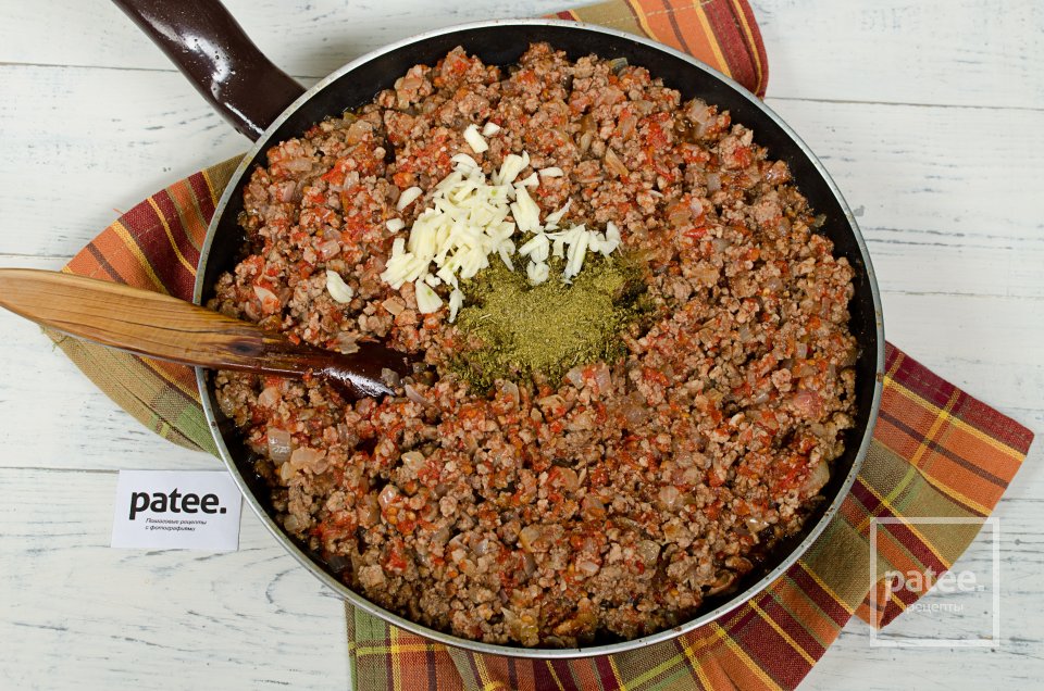 Макароны по-флотски с фаршем из говядины - Шаг 9