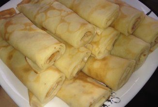 Блинчики с заварным кремом