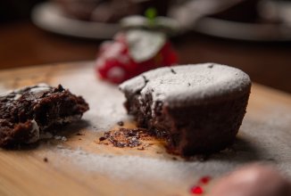 Шоколадный фондан