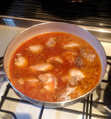 Курочка под соусом - Шаг 6